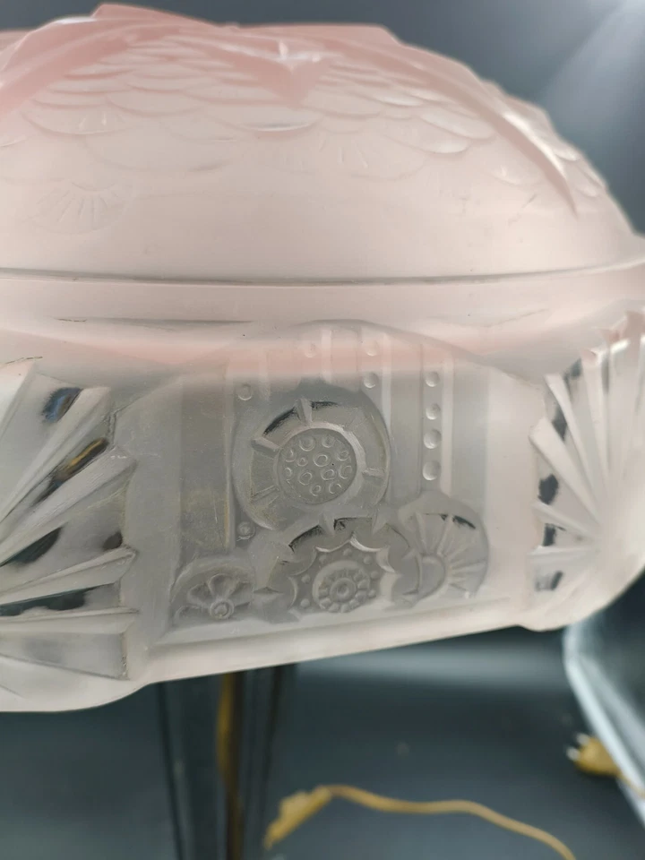 MULLER FRERES ☨ NANCY - Lampe ART DECO - MULLER FRERES LUNEVILLE - 1925/30 - Photo 4/4