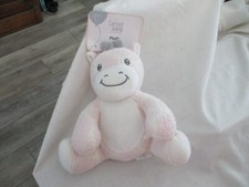 NWT Carried Away 12  Pink White Giraffe Plush Lovey Toy Stuffed Animal NEW