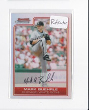 MARK BUEHRLE 2006 BOWMAN CHROME BASEBALL REFRACTOR PARALLEL CARD-SHIPS FREE