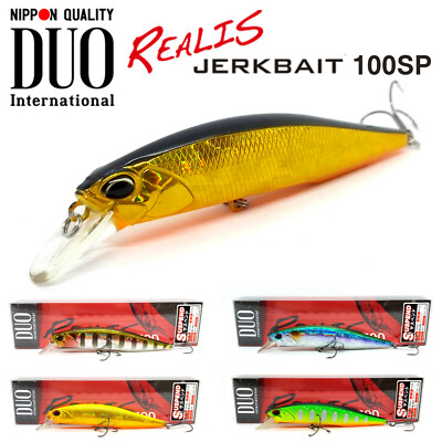DUO International REALIS JERKBAIT 100SP SUSPEND SP JAPAN Lure 100 mm MORE COLORS