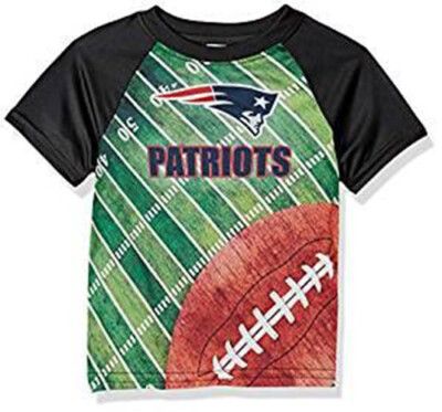 NFL New England Patriots Field Baby-Boy Short Sleeve T-Shirt