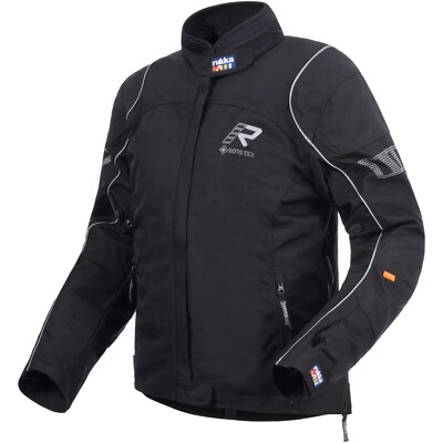 Rukka Ladies Motorcycle Jacket Size 44 Traverina GTX Waterproof GoreTex