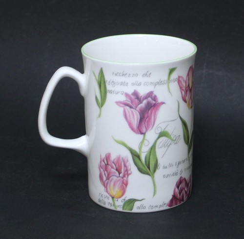 Rose of England Fine Bone China Mug Tulips - Picture 2 of 8