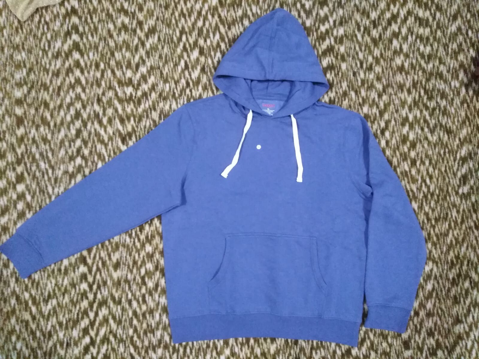 Hoodie Pull Over sky Blue (Angle)-image