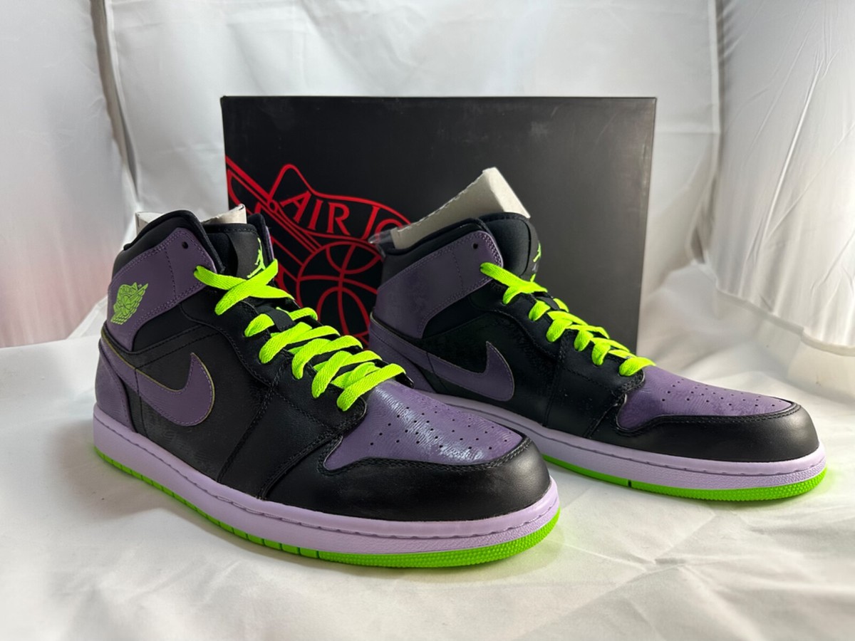 NIKE AIR JORDAN 1 RETRO JOKER NIGHT VISION 136065-021 SIZE NIKE AIR JORDAN 1 RETRO JOKER NIGHT VISION 136065-021 SIZE