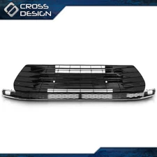 Front Bumper Lower Grille Sensor Holes W/o Cam Fit For 2021-2024 Toyota Sienna