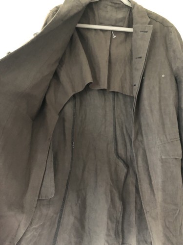 $1498 John Varvatos Collection Multi-Button Textured Blazer Jacket Size S Brown - Picture 8 of 11