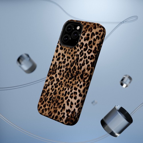 Funda resistente magnética con estampado de leopardo, cubierta de teléfono con estampado de animales, tecnología elegante - Imagen 161 de 161