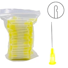 100 pcs Dental Endo Irrigation Needle Tip Root Canal Lateral Rinsing Needles 30G