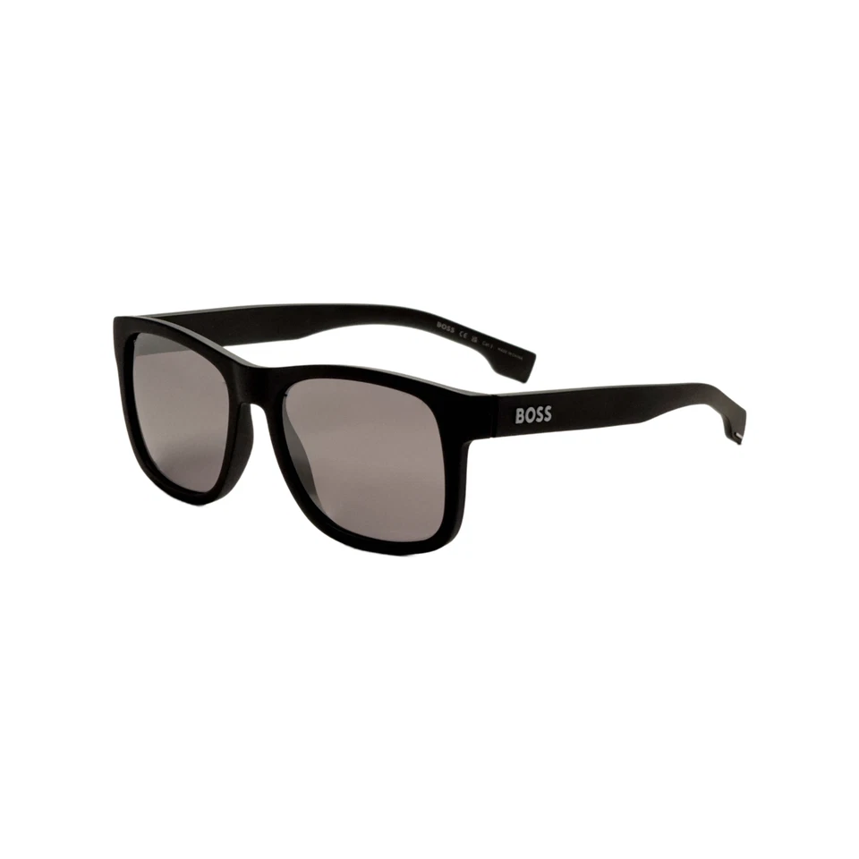 Gafas de sol Hugo Boss para hombre 55 mm negras mate BOSS1568-S-003-T4