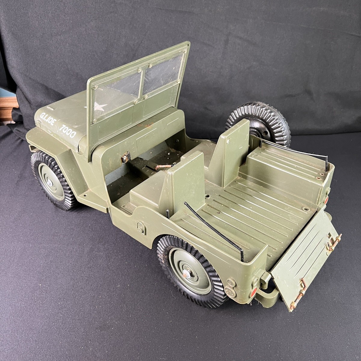 1/6スケール Jeep　ジープ　GIジョー Vintage 1965 Hasbro GI JOE Official Jeep Combat Set #7000 W
