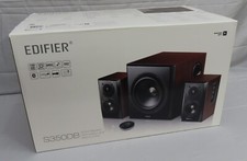 New Edifier S350db Bookshelf & Subwoofer 2.1 Powered Speaker System W/ Bluetooth