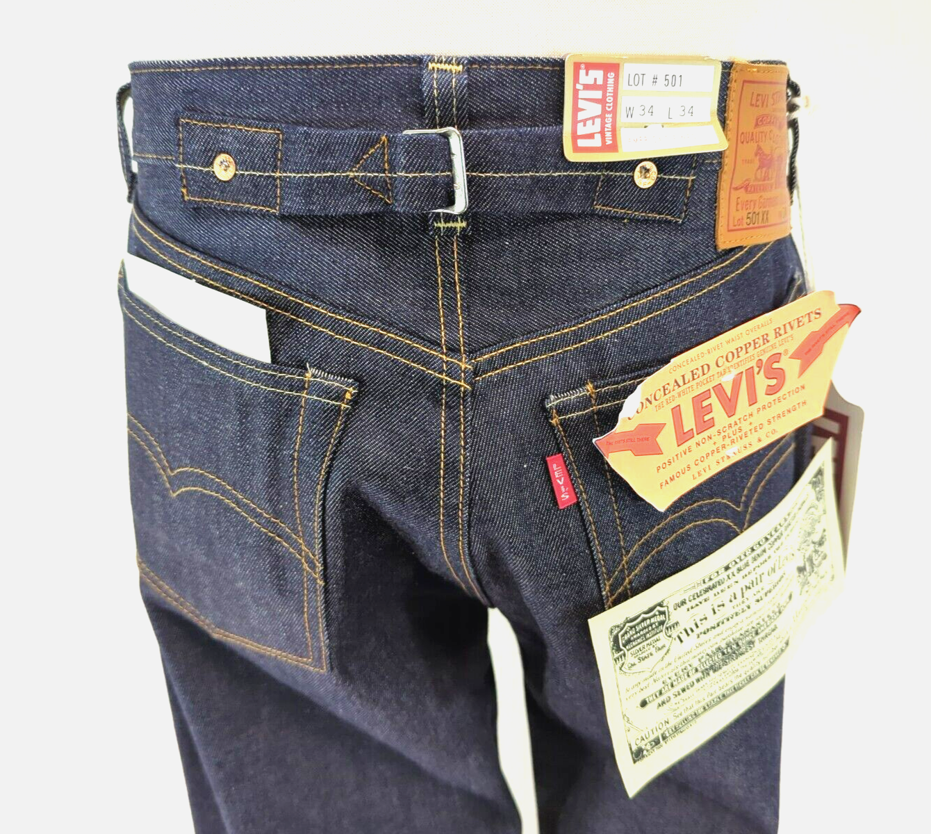 Jeans homme de travail, objet publicitaire 974