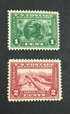 MOMEN: US STAMPS #397-398 MINT OG NH VF+ LOT #76098* | eBay