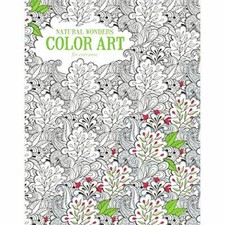 LEISURE ARTS 6704 Natual Wonders Coloring Book