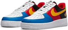 Nike Air Force 1 x Uno White/Yellow/University Red DC8887-100 men's shoes