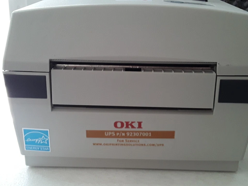*********** WORKING OKI LD620D USB Parallel Direct Thermal Barcode Label Printer - Image 3 of 4