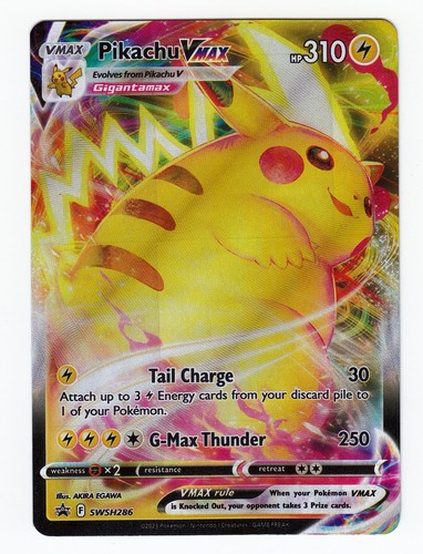 Pikachu VMAX Pokemon SWSH286 SWSH: Schwert & Schild Promo Karten Holo