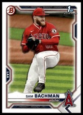 2021 Bowman Draft #BD-196 Sam Bachman