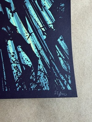 Godmachine Blamo!!, KA-POW!!, Tha-Wham!! Art Print Poster Batman