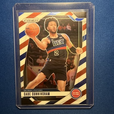 2024-25 Panini Prizm - Cade Cunningham #41 Red White & Blue Prizm