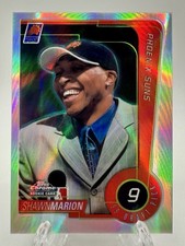1999-00 Topps Chrome - Shawn Marion #121 REFRACTOR Rookie Card RC. rookie card picture