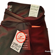 Level Up Active Fleece Lined Stretch Leggings...