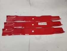 Qty/3 20-1/2" Genuine Excel 604163 Mulching Mower Blades CCW 60" Cut