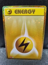 Lightning Energy Base Set Pokemon Japanese Near Mint Charizard