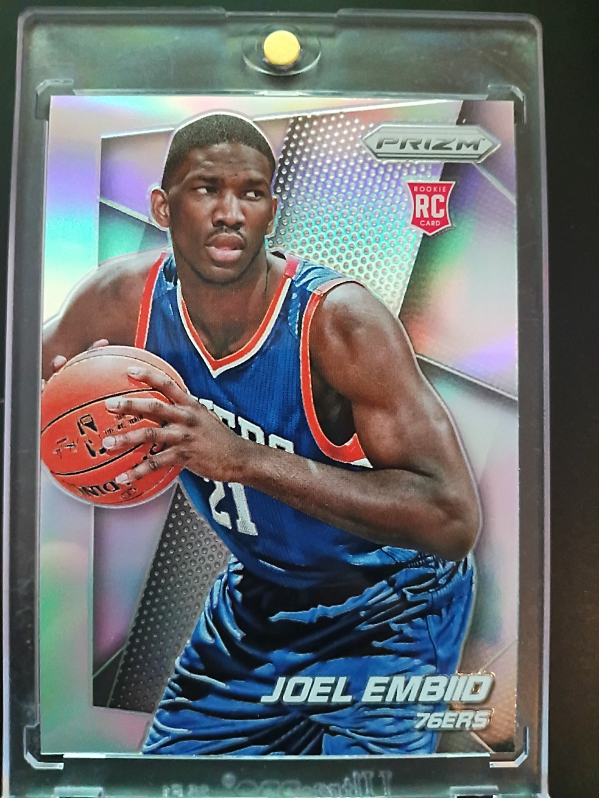 2014-15 Panini Prizm - Joel Embiid #253 Silver Prizm (RC)