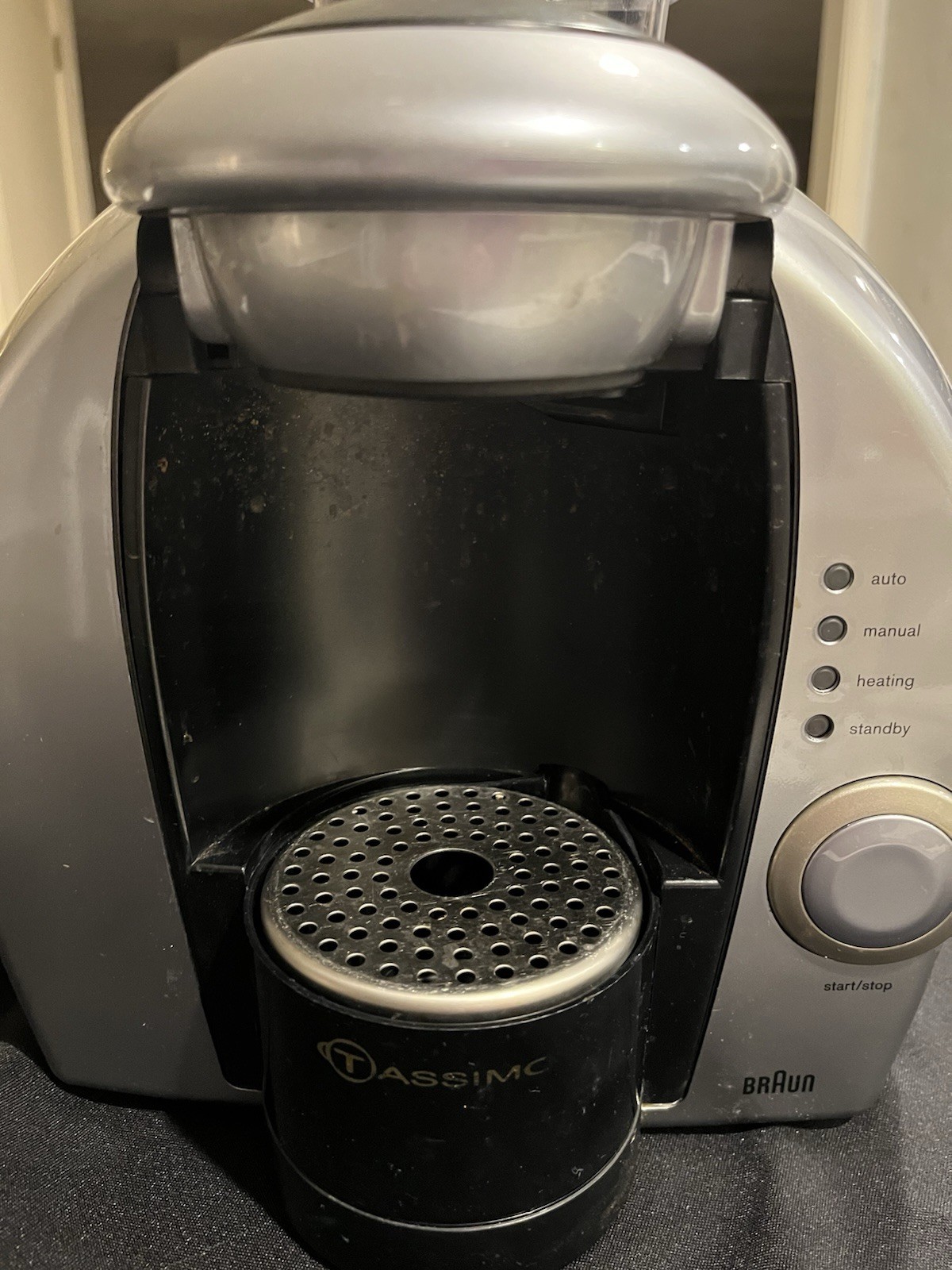 TASSIMO  BRAUN The Art Of The Perfect Cup/N82 Coffee Machine Disk Tech For Parts