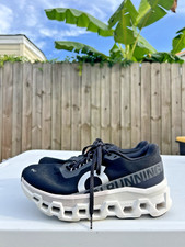 Women s On Cloud Monster Black Running Shoes ...