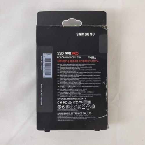 Samsung - 990 PRO 2TB Internal SSD PCle Gen 4x4 NVMe M.2 SSD - Picture 2 of 5