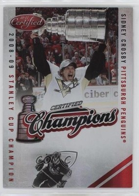 2010-11 Certified Champions Mirror Red 115/250 Sidney Crosby #7 nd3
