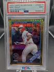 2023 Topps Silver Pack Mike Trout Gold Refractor PSA 9