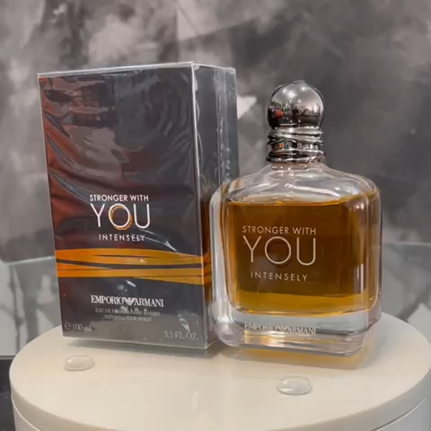 Armani Stronger With You Intensely cologne Men Eua De Parfum 3.4oz