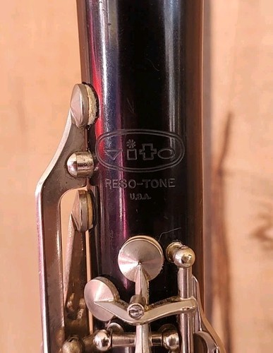 Vito Reso-tone 3 Bb Black Clarinet W/ Case - Made in USA (USED) Tested and Works - Picture 4 of 18
