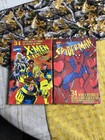 SEALED VINTAGE 1995 X-MEN & SPIDER-MAN  VALENTINES DAY CARDS ~2  BOXES OF 34 — photo 1