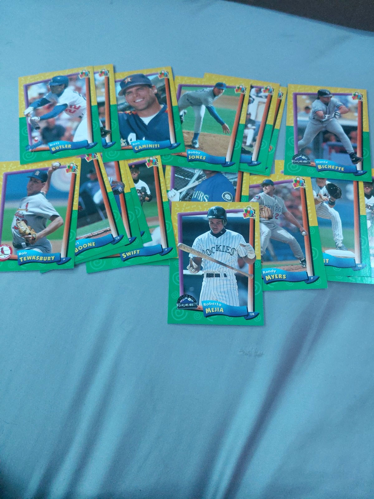 Upper Deck 1994 Fun Pack Baseball Card Lot (11) Bichette Caminiti Mejia