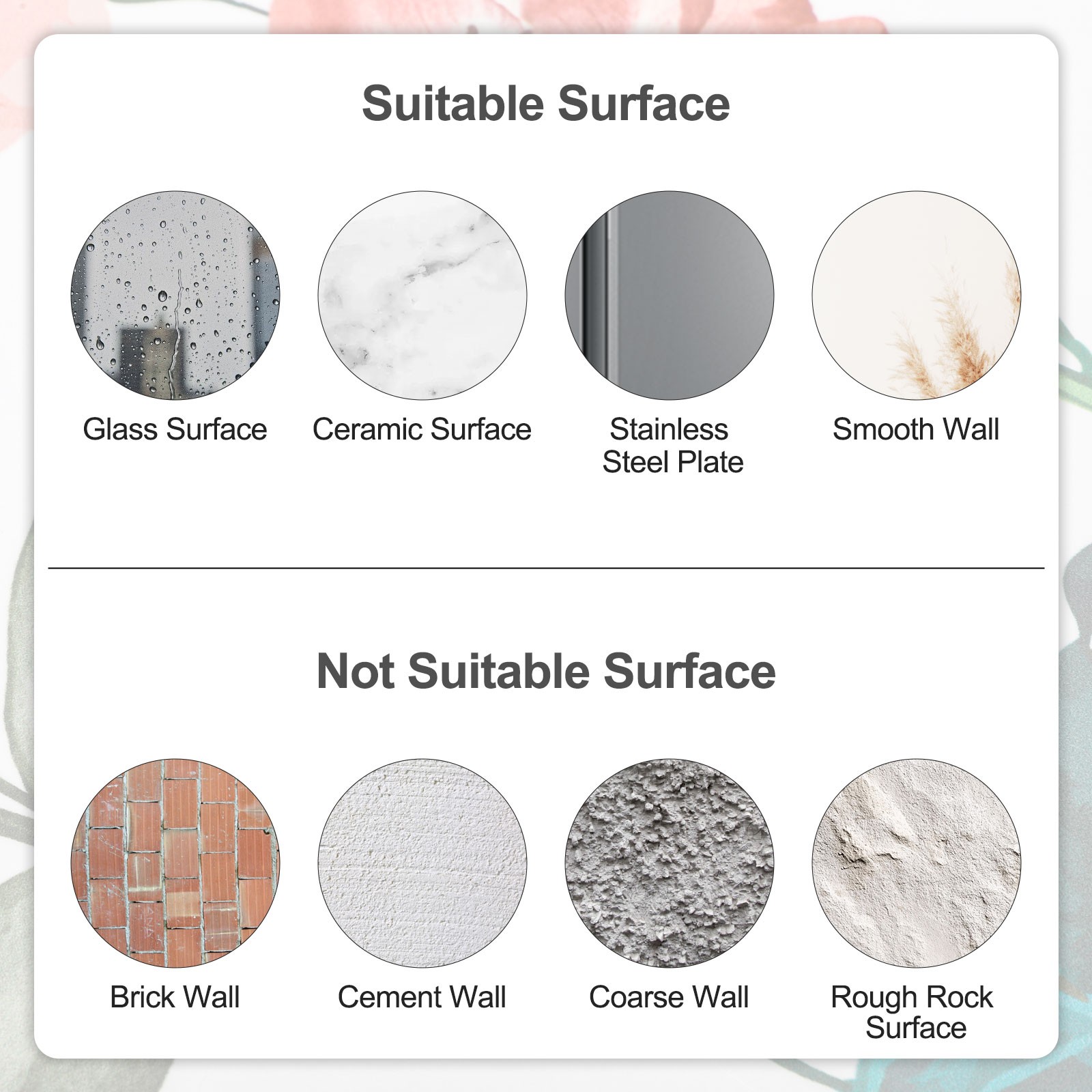 Watercolor Floral Wall Stickers with Colorful Dragonflies, Peel and Stick Mural