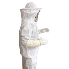 Beekeeping Suit Jacket Pants Gloves for Men Women Bee Protection Gear