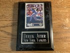 Derek Jeter Wall Plaque with Baseball Card — photo 1