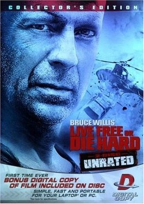 Live Free Or Die Hard (Widescreen/ Unrated Versi... [DVD] [*READ* VG, DISC-ONLY]
