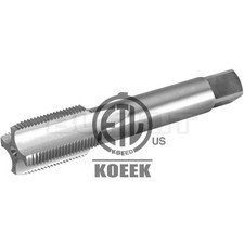 2"-12 UN Thread Tap Right Hand, HSS 2" x 12 UN Straight Fluted Tap