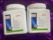 2-Pack Jura Descaling Tablets 36 Tablets Each =72 Total Tablets
