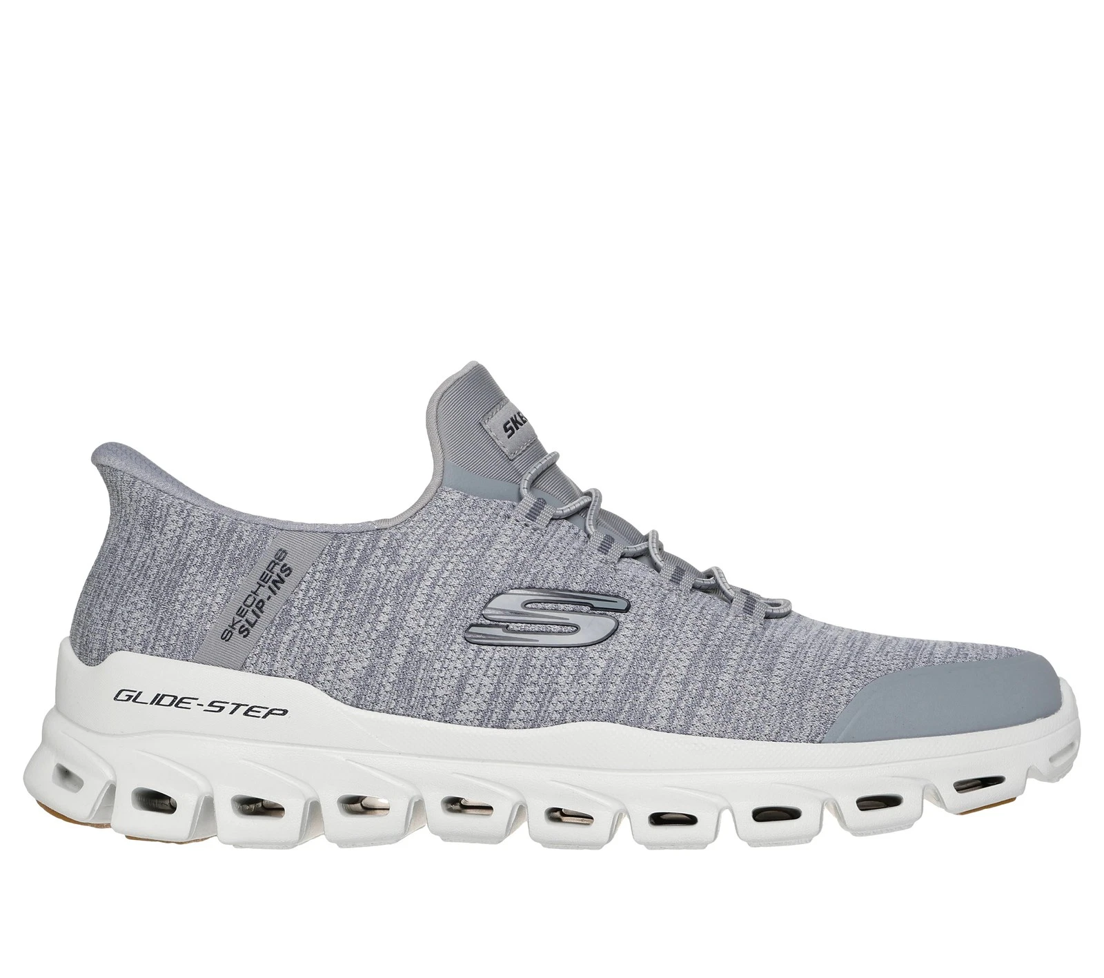 Skechers Mens Slip-ins Glide-Step - Zefyr - 233011 - Grey - New