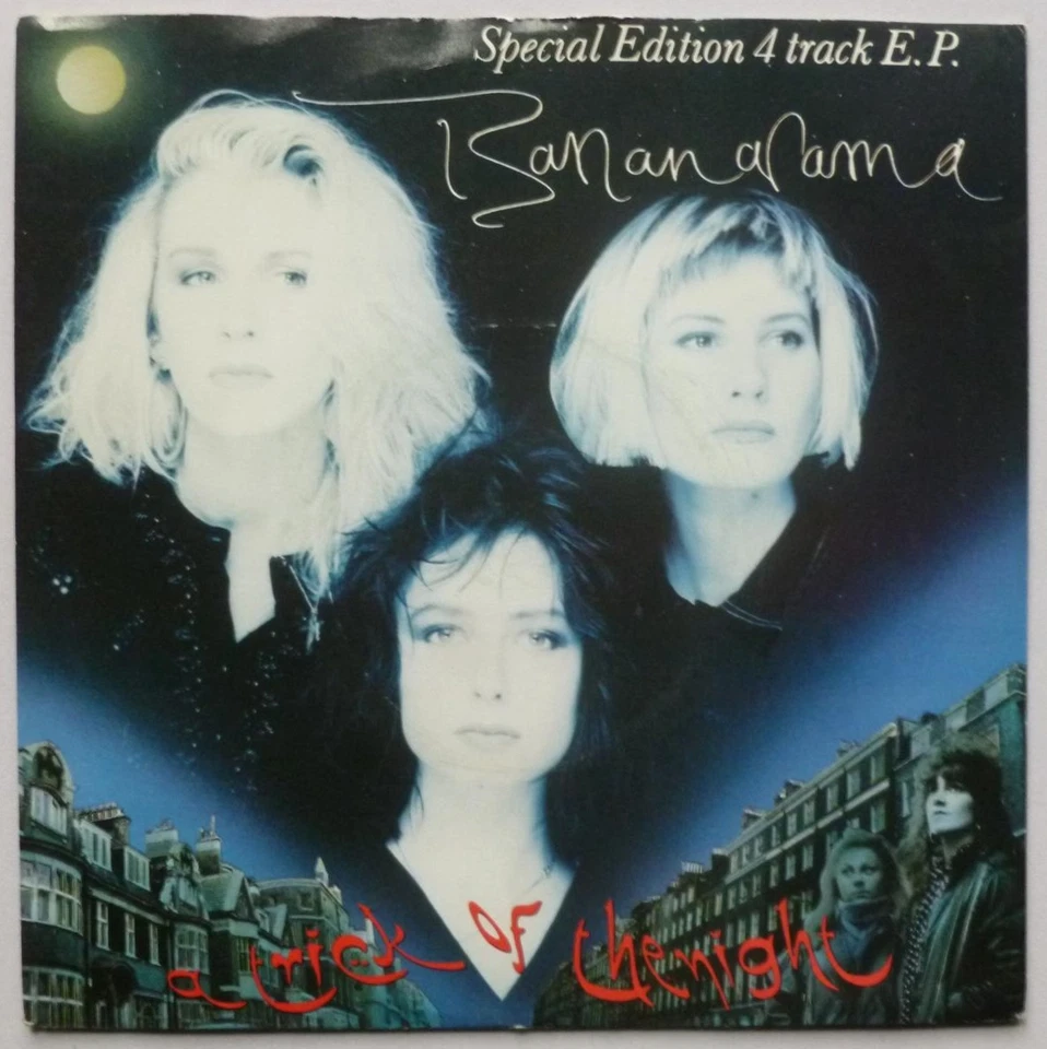 Bananarama A Trick Of The Night 7" London NANEP12 EX/EX 1986 picture sleeve Foto 2 de 4