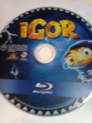 IGOR BLU RAY DISC ONLY USED TESTED FREESHIP NOTRACKING