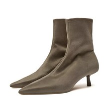 New Zara Women's Brown Split Suede Ankle Boots Size US 6 EUR 36 2126-210-107-CAF
