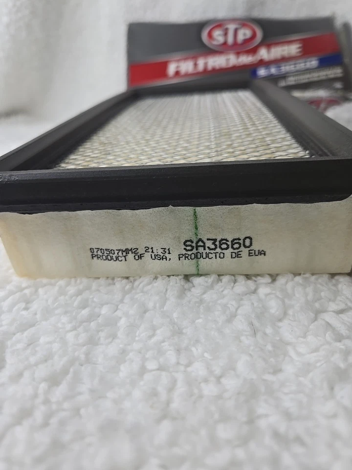 Filtro de ar STP SA3660 - Dodge Plymouth Chrysler e mais 2.4 3.0 3.3 3.5 3.8 -2002 - Imagem 3 de 4